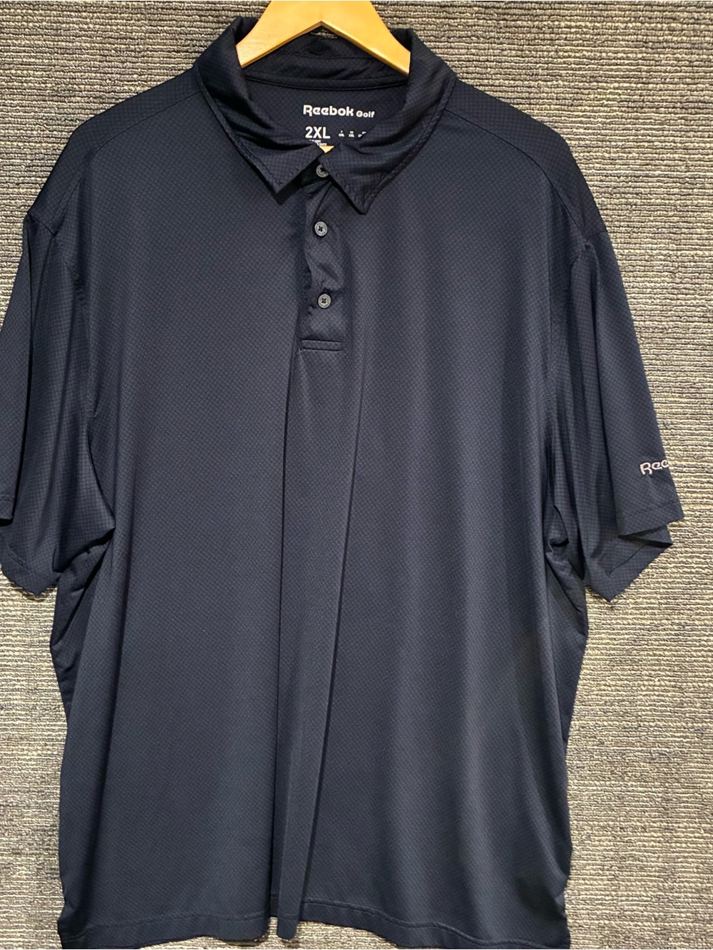 Reebok Men’s Dark Navy Performance Polo